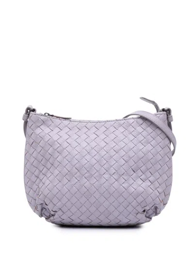 Pre-owned Bottega Veneta 2012-2025 Cervo Intrecciato Crossbody Bag