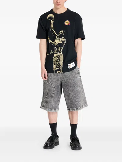 Mitchell & Ness Hakeem Olajuwon T-shirt In Black