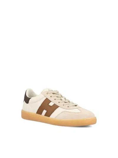 Hogan Cool Smooth And Suede Leather Sneakers Shoes