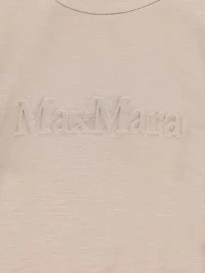 Max Mara T-shirt And Polo Shirt In Neutral