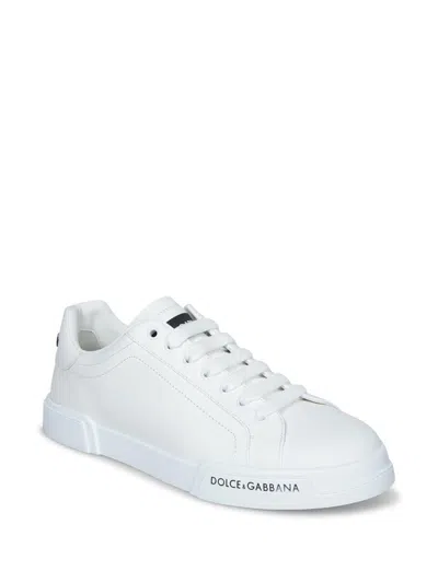Dolce & Gabbana Portofino Nappa Sneakers Shoes