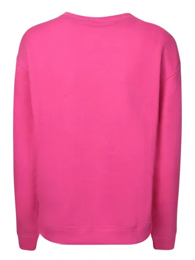 Polo Ralph Lauren Logo Crew Fuchsia Sweatshirt