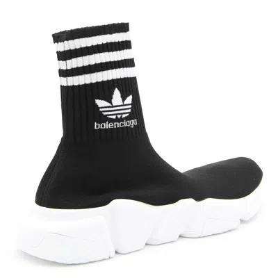 Balenciaga X Adidas Speed High-top Sneakers In Black