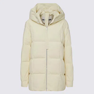 Jil Sander Coats In Neutral