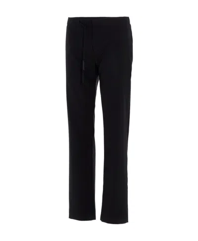 Maison Margiela Four Stitch Detail Tailored Trousers In Black