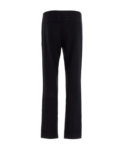 Maison Margiela Four Stitch Detail Tailored Trousers In Black