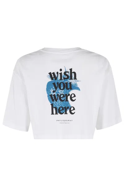 Philosophy Di Lorenzo Serafini Cropped T-shirt