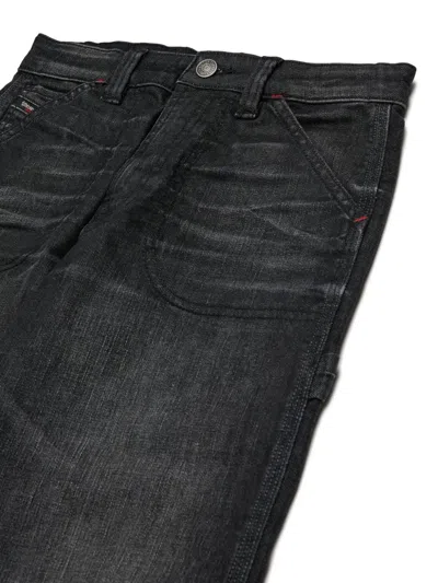 Diesel D-bart-j Jeans In Black