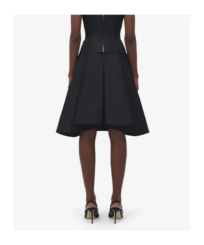 Alexander Mcqueen A-line Flared Midi Skirt