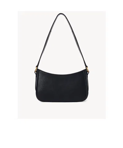 Chloé Heritage Hobo Bag In Black