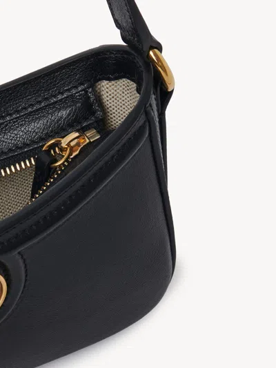 Chloé Heritage Hobo Bag In Black