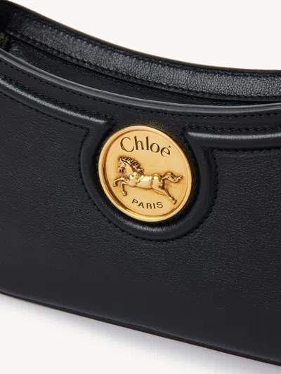 Chloé Heritage Hobo Bag In Black
