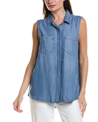 Lola River Denim Shirt In Blue