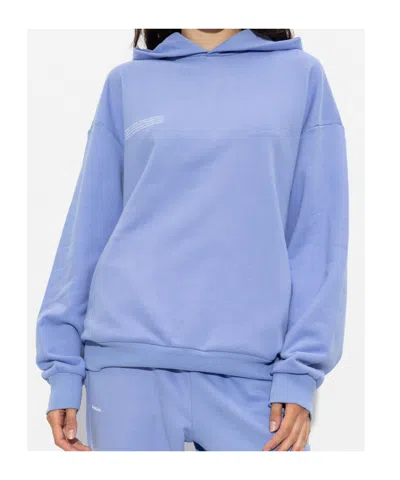 Pangaia Organic Cotton Hoodie In Blue