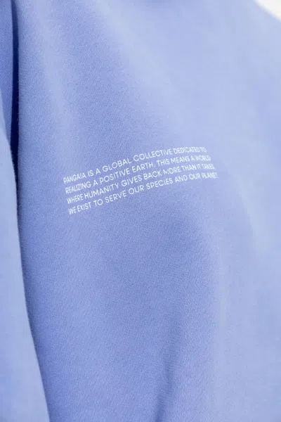 Pangaia Organic Cotton Hoodie In Blue