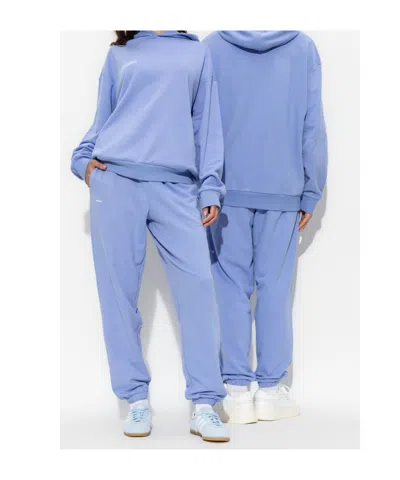 Pangaia Organic Cotton Hoodie In Blue