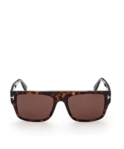 Tom Ford Eyewear Dunning Square Frame Sunglasses