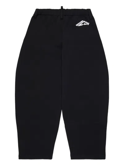 Dsquared2 Icon Trousers In Black
