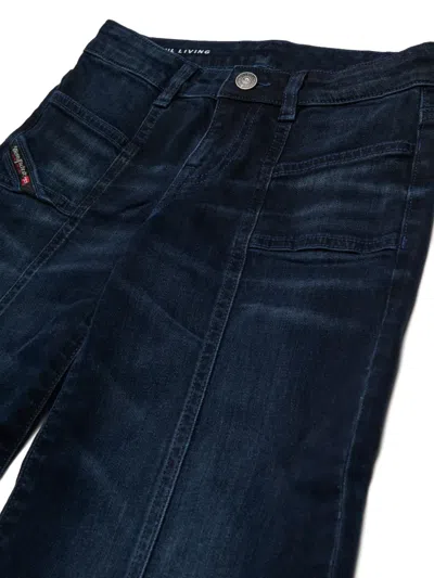 Diesel Kids D-pam-j Jeans In Blue