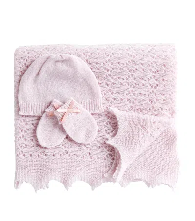 G.h. Hurt & Son G. H. Hurt & Son Kids Cashmere Shawl Gift Set