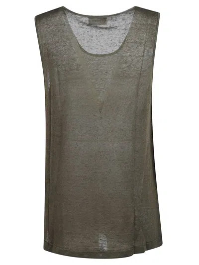 P.a.r.o.s.h Babylon Tank Top In Gray