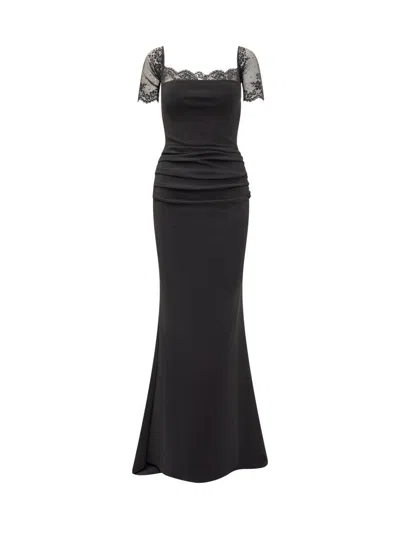 Chiara Boni La Petite Robe Gonno Lace Dress In Black