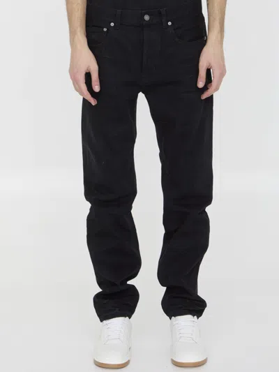 Saint Laurent Denim Jeans In Black