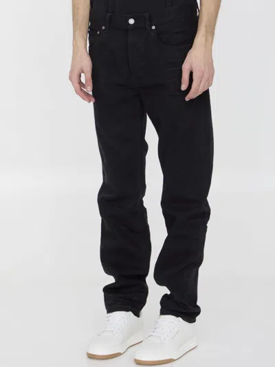 Saint Laurent Denim Jeans In Black