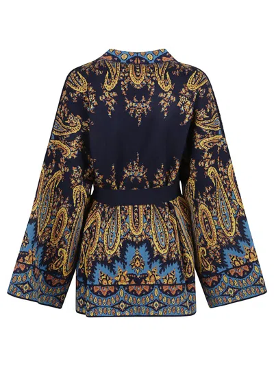 Etro Multicoloured Cardigan In Multi