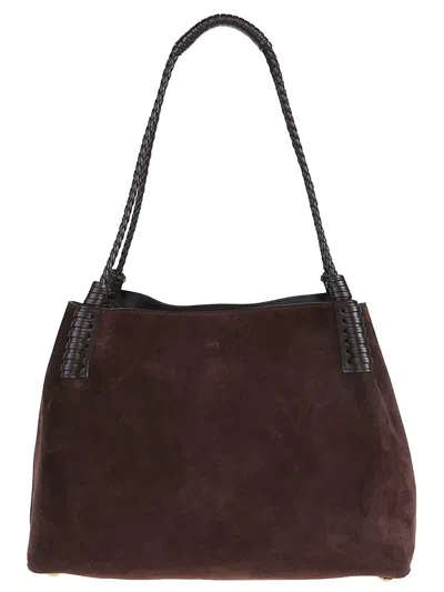 Etro Libra Big Bag In Brown
