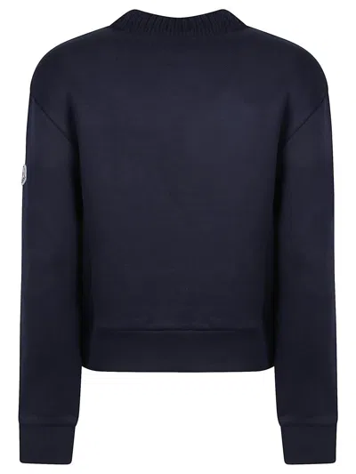 Moncler Sweatshirt In Blue