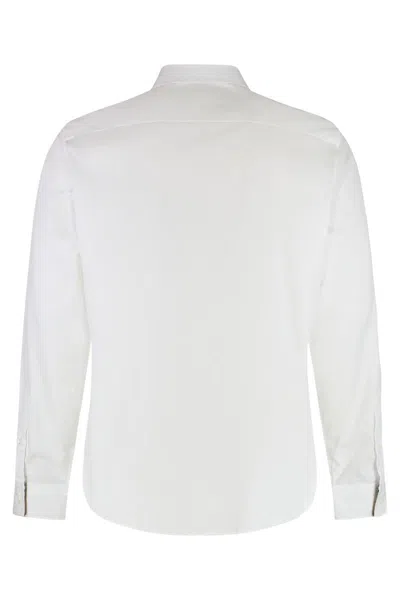 Burberry Cotton Shirt In White