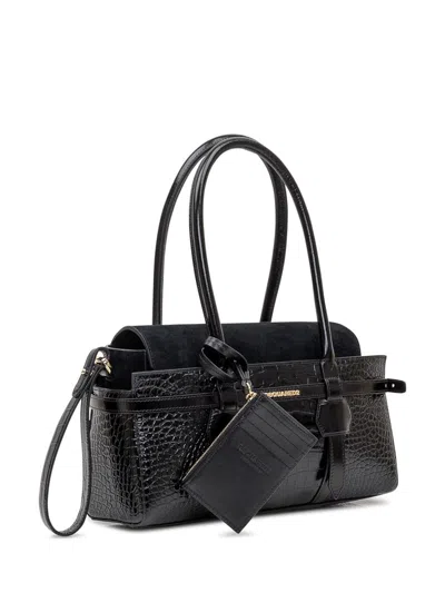 Dsquared2 Shoulder Bag In Black