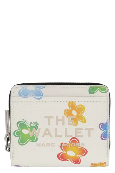 Marc Jacobs The Wild Daisy Mini Leather Wallet