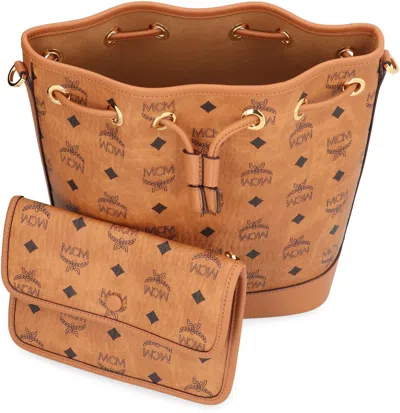 Mcm Dessau Bucket Bag In Brown