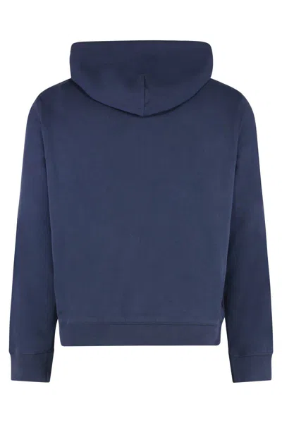 Moncler Genius Blue Moncler X Gilga Farm Zip-up Hoodie In Blue