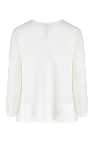 Vince Cotton Blend Blouse