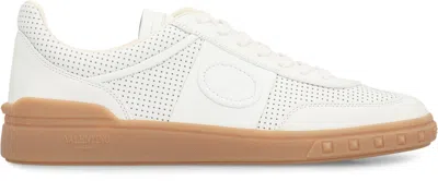 Valentino Garavani White Nappa Leather Upvillage Sneakers