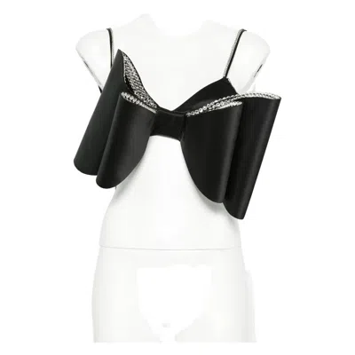 Mach&mach Mach & Mach Tops In Black