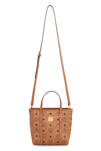 Mcm Aren Mini Visetos Shopper Tote Bag