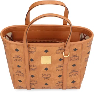 Mcm Aren Mini Visetos Shopper Tote Bag