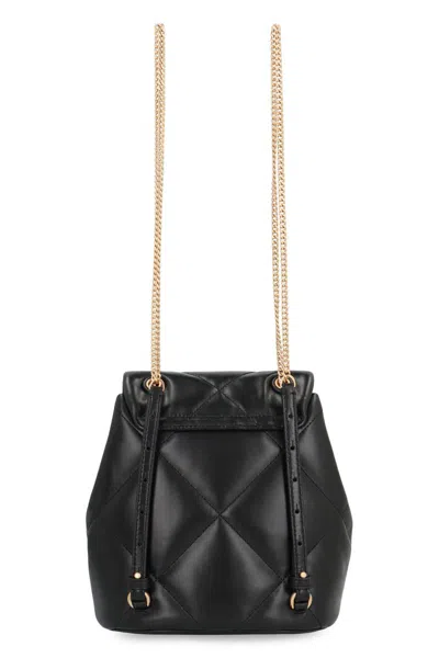 Tory Burch Mini Kira Diamond Quilt Leather Backpack