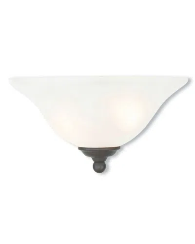 Livex Lighting Livex Coronado 1-light Bronze Wall Sconce In Neutral
