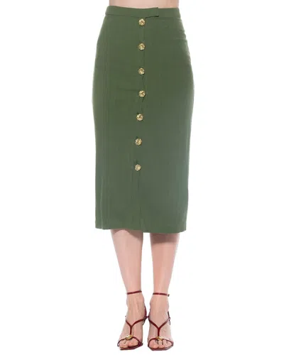 Alexia Admor Carla Linen-blend Pencil Skirt