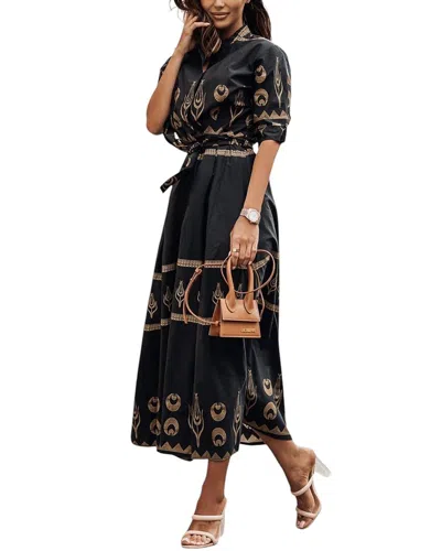 Leon Gori Maxi Dress In Black
