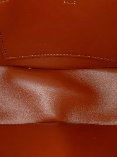 Pre-owned Celine 2022 Smooth Calfskin Tabou Clutch On Strap Satchel