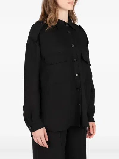 Société Anonyme Long Sleeve Shirt In Black