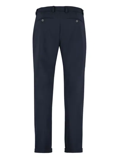 The (alphabet) The (pants) Tailored Trousers In Blue