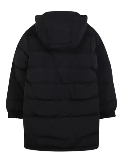 Hugo Boss Hooded Puffer Jacket In Black