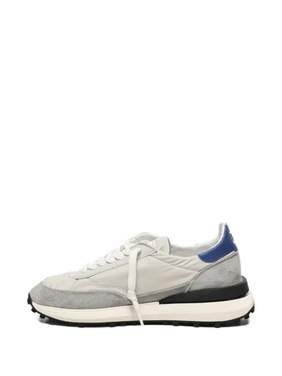 Date Platform Suede Sneakers In Gray